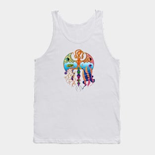 3 Faces Tank Top